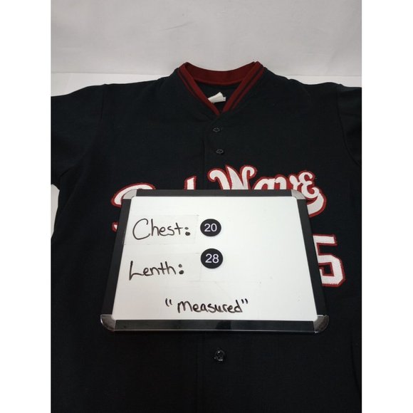 Cliff Keen  Athletic Red Wave #25 Button Up Jersey Size Large 75 American Legion - Picture 4 of 6